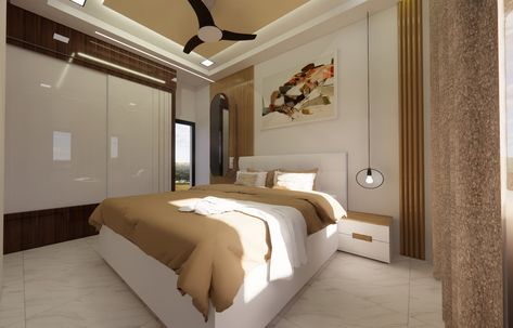 Interior design Enscape Rendering Interior, Enscape Rendering, Monochrome Color, Interior Rendering, The Bedroom, Interior Design, Hotel, Architecture, Bedroom