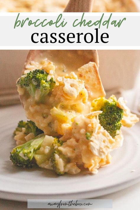 Broccoli cheddar casserole is a holiday and potluck favorite. This recipe combines broccoli, cheese, rice and crackers to make a casserole that's easy, cheesy, creamy,  and perfect for sharing. Cheddars Broccoli Cheese Casserole, Broccoli Cheddar Casserole, Broccoli Cheese Rice, Cheesy Broccoli Rice Casserole, Cheesy Broccoli Rice, Cheesy Broccoli Casserole, Springtime Recipes, Broccoli Cheese Casserole, Cheese Rice