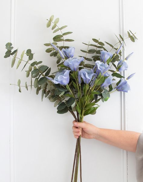 Blue Lisianthus, Bride 2023, Classic Bouquet, Blue Flowers Bouquet, Eucalyptus Bouquet, Blue Bouquet, Green Garden, Gold Star, Garden Gifts