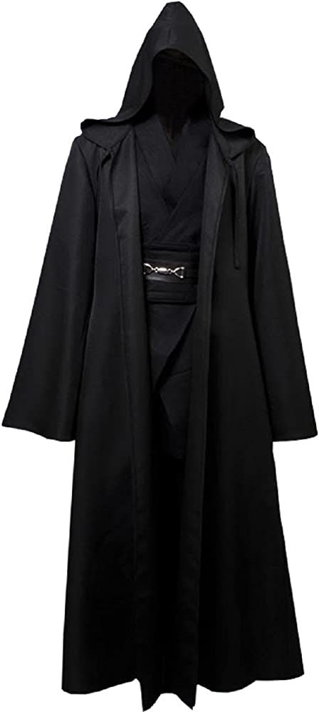 Anakin Skywalker Costume, Hades Costume, Star Wars Halloween Costumes, Jedi Robe, Cosplay Halloween Costumes, Jedi Costume, Magic Clothes, Tunic Outfit, Wizard Costume