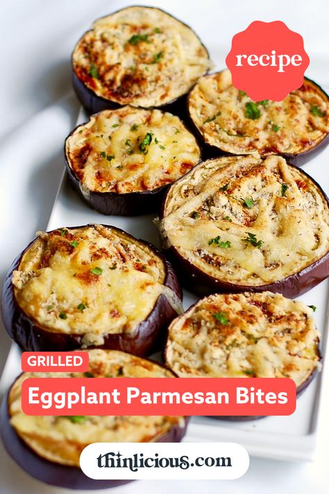 Low Carb Eggplant Parmesan, Eggplant Bites, Low Carb Eggplant, Parmesan Bites, Chinese Chicken Salad Recipe, Best Macaroni Salad, Homemade Mayonnaise, Grilled Eggplant, Eggplant Parmesan