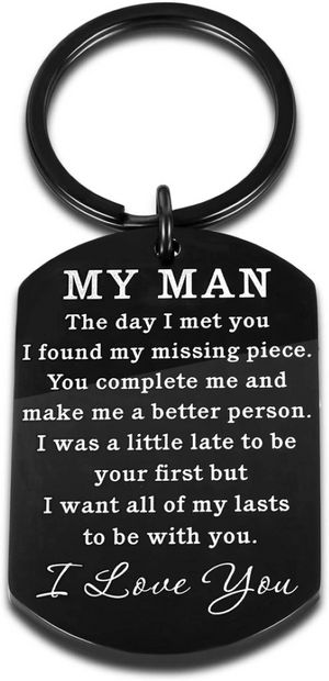 ��SALE�� My Man Keychain I Love You Gift|Key Chain – Shop Premium Gifts To Give A Boyfriend, What To Give To Your Boyfriend On His Birthday, Because I Love You Gifts For Him, I Appreciate You Gifts For Him, Gift Ideas For First Anniversary For Him, One Year Of Relationship, Perfect Gifts For Boyfriend Birthday, Sweet Words For Husband, How To Show Your Boyfriend You Love Him