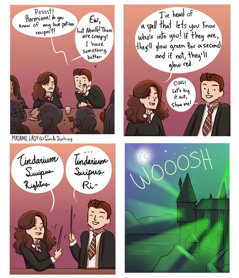 I Imagine What Happens In ‘Harry Potter’ Universe When No One’s Watching (10 Comics) Part 2 Harry Potter Comics Funny, Happy Otter, Harry Potter Au, Harry Potter Universe, Glume Harry Potter, Harry Potter Puns, Harry Potter Comics, Harry Potter Tumblr, Harry Potter Anime