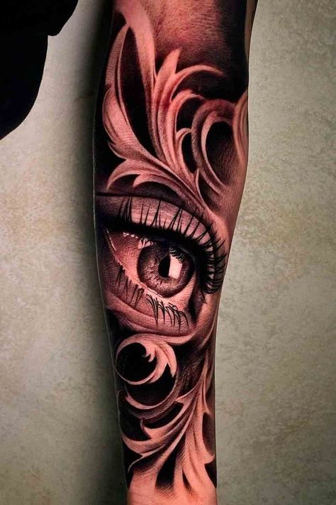 Realistic Clock Tattoo, Family Sleeve Tattoo, Cool Eye Drawings, Ojo Tattoo, Realistic Eye Tattoo, Bird Tattoo Sleeves, Memorial Tattoo Ideas, Cupid Tattoo, Chicanas Tattoo