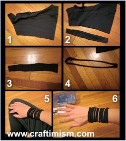 Emo Bracelets Diy, Punk Bracelets Diy, Emo Accessories Diy, Diy Punk Jewelry, Punk Accessories Diy, Diy Emo Clothes, Thundercats Costume, Grunge Diy, Outfit Tutorial