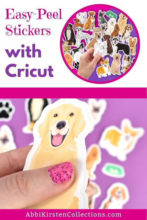 Making Stickers With Cricut, Sticker Tutorial, Stickers With Cricut, Colorful Crafts, Printable Vinyl Sticker Paper, Cricut Print And Cut, Make Stickers, Cricut Mat, Making Stickers