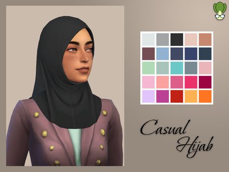 Sims 4 Cc Head Covering, Maxis Match Hijab, Sims 4 Hajib Cc, Ts4 Hijab Cc, Sims 4 Cc Hajib, Sims 4 Hijabi Clothes, Sims 4 Modest Clothes Cc, Hijabi Sims 4 Cc, Sims 4 Cc Hijab Outfit