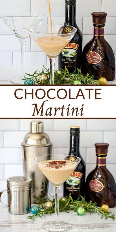 Godiva Chocolate Liquor Recipes, Chocolate Liquor Drinks, Chocolate Martini Recipe Godiva, Chocolate Martini Godiva, Chocolate Espresso Martini Recipe, Godiva Chocolate Martini, Godiva Chocolate Liquor, Chocolate Espresso Martini, Chocolate Martinis