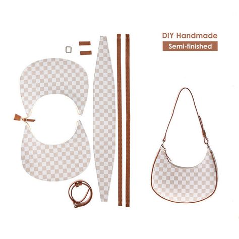 POPSEWING™ offer high quality leather sewing kits like DIY bags, purses etc, allow you to make leather craft simply, enjoyment but full of love and heart! Sewing Pattern Purse, Leather Sewing Kit, Leather Purse Pattern, Handmade Leather Bag Pattern, Diy Bag Kit, Diy Clothes Patterns, Leather Handbag Patterns, Handmade Fabric Bags, Sac Diy