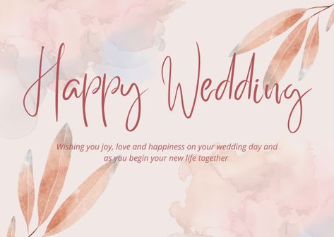 Happy Wishes, Wedding Aesthetic, Happy Wedding, Mecca, Wedding Card, Weeding, On Your Wedding Day, Wedding Cards, Wedding Day