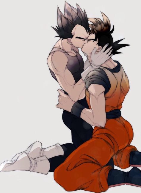 Vegeta x Goku Kid Vegeta, Dbz Funny, Dbz Vegeta, Goku Y Vegeta, Vegeta And Bulma, Cartoon Ships, Dragon Ball Super Art, Goku And Vegeta, Anime Dragon Ball Goku