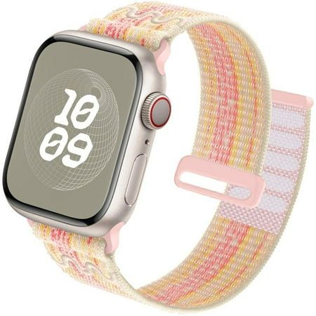 If you like our store, you can search our brand ''ALMNVO''. We have a wide range of high quality Apple, Samsung, Google and other brand compatible watch bands and cases. Premium MaterialiWatch Series Sport Loop, adopted high-performance nylon material, soft, durable, lightweight and skin-friendly. Velcro ClosureDesigned with hook and loop fastener, finishing installation in seconds. No more fiddling around with buckle or clasp, flexibly resize its length. Compatible Models38-40-41mm strap for Ap Cute Running Shoes, Cute Apple Watch Bands, Apple Watch Accessories, Silicone Watch Band, Apple Brand, 38mm Apple Watch Band, Apple Watch Strap, Cute Phone Cases, Apple Watch Band