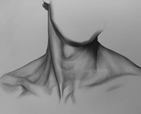 Neck Shading Drawing, Collarbone Sketch, Clavicula Aesthetic, Collarbone Drawing, Neck Sketch, Neck Drawing, Button Fashion, Knit Polo Shirt, Tops Men