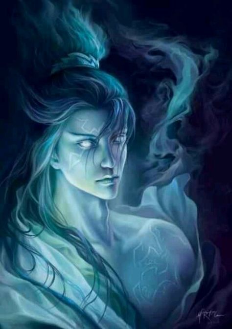 #blue #demon...#dark #fantasy #art #man #blue Fantasy Portraits, Cosplay Tips, Dark Elf, Fantasy Paintings, Arte Obscura, Fantasy Male, Fantasy Rpg, Dnd Characters, Character Portraits