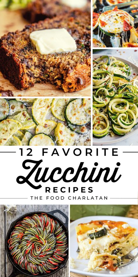 Recipes For Party, Cooking Zoodles, Sauteed Zucchini And Squash, Creamy Zucchini Soup, Moist Zucchini Bread, Best Zucchini Recipes, Easy Summer Side Dishes, Zucchini Pizza Bites, The Food Charlatan