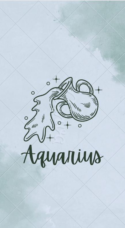 Aquarius Zodiac Wallpaper, Aesthetic Aquarius, Zodiac Wallpaper, Aquarius Aesthetic, Water Bearer, Grey Clouds, Aquarius Zodiac, Real Quotes, Aesthetic Art