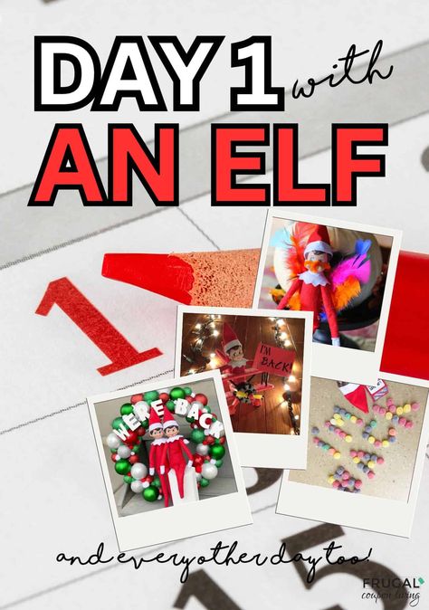 Use this guide for making The Elf on the Shelf tradition fun and stress-free for busy moms, starting with a grand arrival on Day 1. With 25 creative ideas for the elf’s daily antics, you can easily keep the holiday magic alive throughout the season. New Ideas for The Elf on the Shelf daily plus free printables you can use for your North Pole visitor. #FrugalCouponLiving Elf On The Shelf Arrival Ideas Day 1, Elf On Shelf Day 1, Day 1 Elf On The Shelf Ideas, Elf On The Shelf Day 1, Elf On The Shelf Ideas Day 1, Elf Fishing, Elf Printables, Awesome Elf On The Shelf Ideas, The Elf On The Shelf