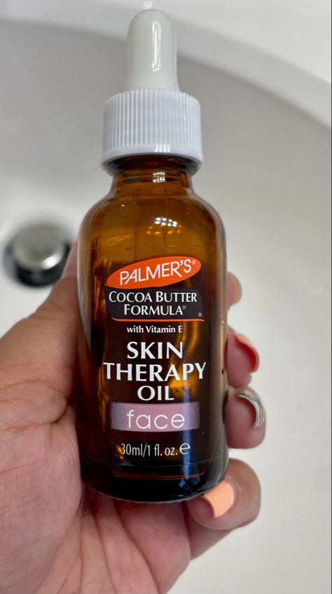 Skin therapy oil for the face, has nice light rose smell, leaves face feeling moithrized and smooth #affiliatelink #affiliate Rose Smell, Skin Therapy Oil, Palmers Cocoa Butter, Cocoa Butter Formula, Skin Therapy, Beauty Products Drugstore, Light Rose, Rose Scented Products, Rose Oil