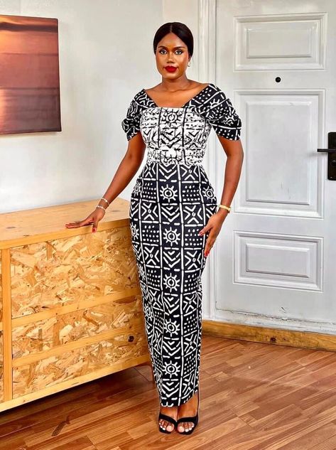 Ankara Flared Dress, Africa Print Dress, Long Ankara Gowns, Adire Styles, Dress African Print, Ankara Dress Designs, Africa Print, Stylish Naija, Ankara Long Gown Styles