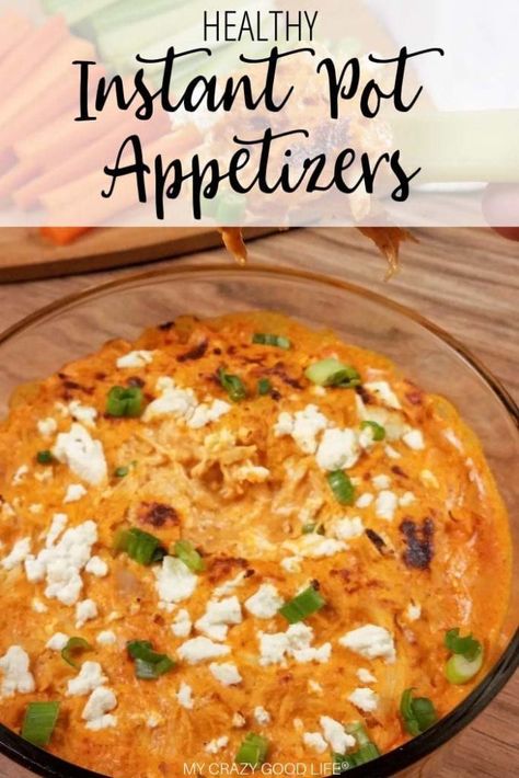 I put together some great 21 Day Fix Instant Pot appetizers to make it easier to plan for snacks, parties, and events. These amazing healthy appetizers are great for the whole family! My Crazy Good Life, Chicken Buffalo, Menu Sarapan Sehat, Dip Easy, Protein Recipe, Oven Recipe, 21 Day Fix Meals, Lunch Recipe, Chicken Dip