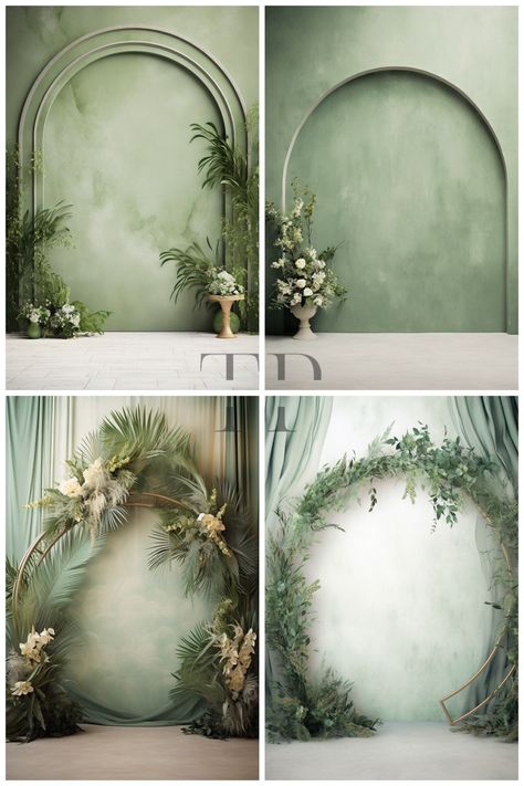 Dive into the mesmerizing world of boho-inspired maternity photography with our set of 20 Boho Arch Sage Green Digital Backdrops. These expertly crafted backdrops have been designed to infuse a touch of elegance, sophistication, and a splash of color to your photo sessions. EXCLUSIVE OFFER : Buy 3 or more items from our store and get 1 FREE (of equal or lower value). Purchase 6 or more items and receive 2 FREE! Just send us a message with your chosen free item, and we'll have it to you within 24 Baby Photography Backdrop, Boho Arch, Maternity Shoots, Green Tech, Backdrop Ideas, Green Photo, Outdoor Portraits, Simple Background Images, Printed Backdrops