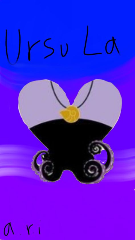 Feliz día de San Valentín, ursula es la villana de la pelicula de la sirenita la adaptacion del cuento con el mismo nombre Lockscreen Screenshot, Valentines, Disney, Valentine's Day