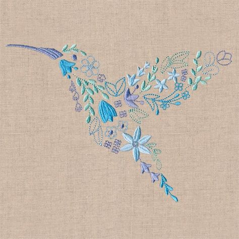 Hummingbird Embroidery, Library Embroidery, Hummingbird Design, Freestanding Lace Embroidery, Waffle Weave Towels, Towel Design, Tan Background, H Design, Holiday Flower