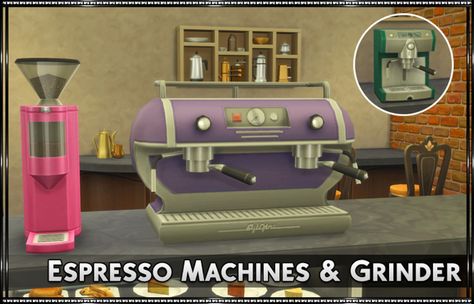 srslysims: Now that there is some new life and... : MMFINDS Tea Maker, Espresso Machines, Electronic Art, Sims 4 Custom Content, Maxis Match, Sims 4 Mods, Custom Content, The Tea, Sims Cc