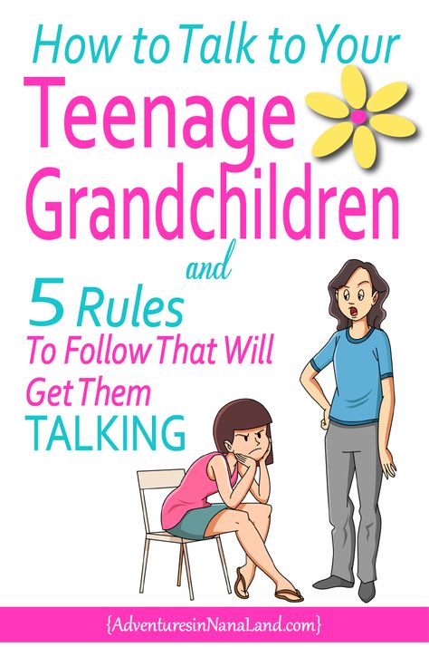 Getting the teenagers to talk is a critical step in building strong relationships with them. Grandparents can have a great. . .sometimes life-saving. . .impact on their grandchildren if you can just get them to open up. #talkingtoteenagers #talkingtograndchildren #familyrelationships #buildingfamilyrelationships Fun Questions For Kids, Grandma Journal, Grandkid Gifts, Grandparents Activities, Kids Questions, Grandparents Quotes, Grandma Quotes, Grandparenting, Grandmothers Love