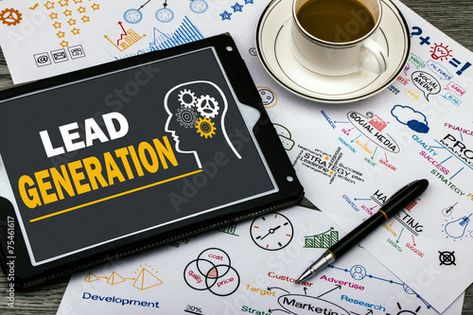 Stock Image: lead generation Interactive Web Design, Cocktail Mixology, B2b Lead Generation, Small Business Advice, Lead Generation Real Estate, Social Media Success, Sales Process, Research And Development, Digital Marketing Company