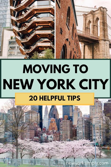 How To Move To New York City, How To Live In New York City, Cheap New York Apartment, Moving To Nyc Tips, New York Tips And Tricks, Living In Nyc On A Budget, Living In Nyc Aesthetic, Moving To New York City, Nyc Budget