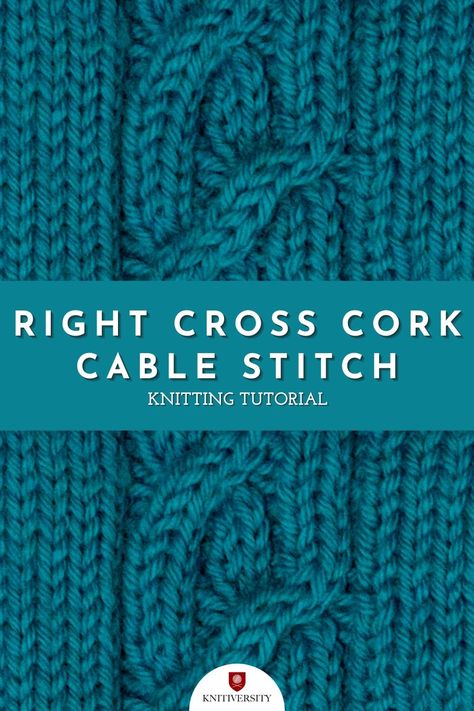 Cable Knit Sweater Pattern Free, New Stitch A Day, Stitch Knitting Pattern, Cable Knit Sweater Pattern, Cable Knitting Patterns, Knitting Stitches Tutorial, Cable Pattern, Cable Knitting, Aran Sweater