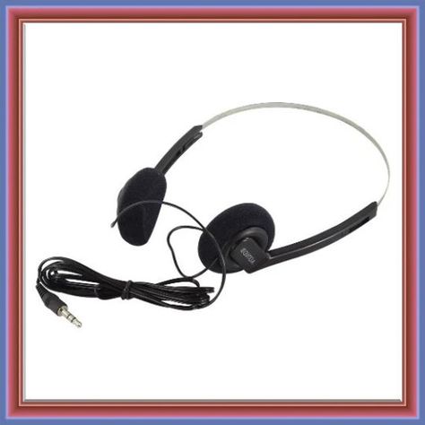 Vintage Authentic Personal Stereo Walkman Headphones.  Adjustable Lightweight Headband Adjustable headband allows for all ages to make use of them, with optimal ear pad placement Soft foam earpads help with comfort when used over long periods of listening time Lead length of 1.2m for when using further away, such as home audio devices 3.5mm mini-jack plug design for use with typical audio equipment like smartphones, laptops, desk computers, and more Lightweight and compact design for easily stor Walkman Headphones, Retro Headphone, Movie Halloween Costumes, Old Head, Headphone Stands, Adjustable Headband, Audio Headphones, Stereo Headphones, Black Headphones