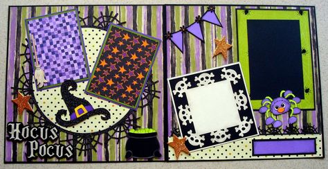 My Scrapbook Garden Hocus Pocus Scrapbook Layout, Halloween Layout, My Scrapbook, Scrapbook Layout, Hocus Pocus, Scrapbook Ideas, Scrapbooking Layouts, Scrapbook Layouts, Love This