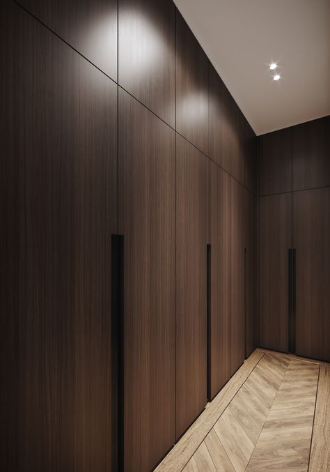 NV9 APARTMENT on Behance Veneer Wardrobe Design, Wardrobe Laminate Design, Vstupná Hala, Wall Wardrobe Design, Wooden Wardrobe Design, Wardrobe Design Modern, Almirah Designs, Bedroom Wardrobe Design, Bedroom Cupboards