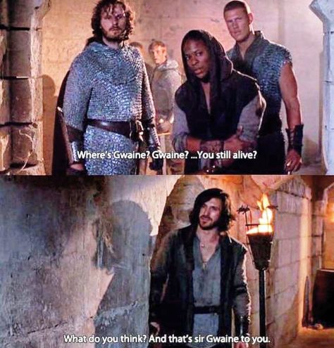 Merlin4ever on Instagram: “That's sir Gawaine to you 😏 #merlinbbc #sirgawain #sirgawainandthegreenknight #bbcmerlin #eoinmacken #eoinmacken❤️ #merlingawaine…” Sir Gwaine Merlin, Gwaine Merlin Fanart, Awesome Comebacks, Sir Gwaine, Gwaine Merlin, Merlin Magic, Merlin Fanart, Merlin Merlin, Merlin Memes