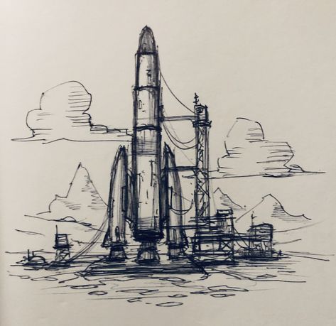 Drawing Of Outer Space, Rocket Sketch Drawings, Space Art Pencil, Rocket Ship Drawing Aesthetic, Rocket Ship Sketch, Spaceship Drawing Sketches, Spaceship Aesthetic Drawing, Space Rocket Drawing, Spacecraft Drawing