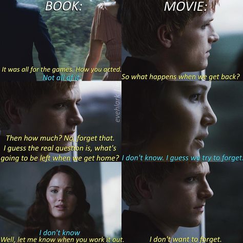 Katniss Quotes, Hunger Games Book, Hunger Games Pin, Books Vs Movies, Divergent Hunger Games, Hunger Games Cast, Hunger Games Books, Hunger Games Memes, Hunger Games Quotes