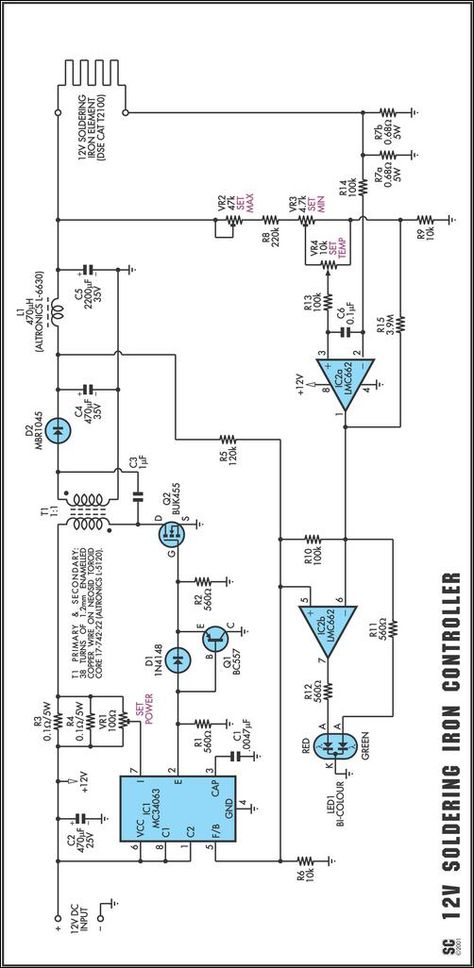 Electric Circuit Diagram, Smps Circuit Diagram, Electrical Panel Wiring, Simple Electronic Circuits, Electrical Troubleshooting, Basic Electronic Circuits, Solar Battery Charger, Soldering Irons, Hobby Electronics