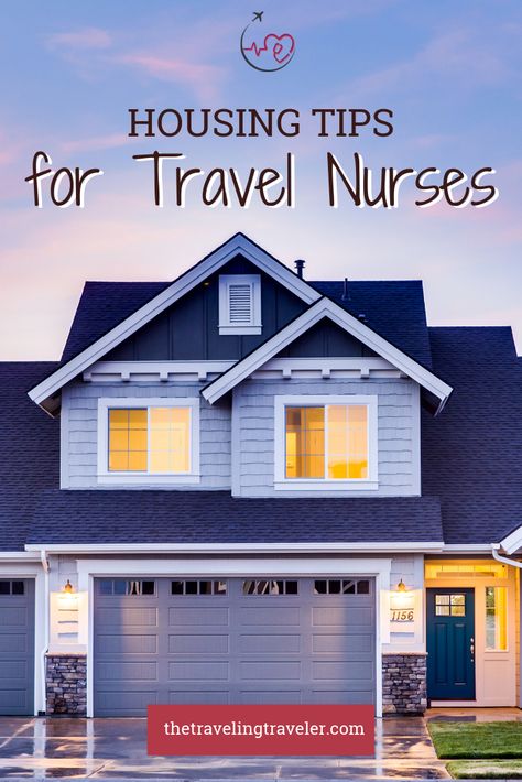 Traveling Nurse Housing, Travel Nurse Tips, Nursing Aide, Traveling Speech Therapist, Nurse Lifestyle, Travel Nurse Housing, Traveling Nurse, Travel Therapy, Nurse Tips