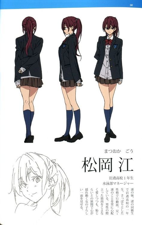 Anime Guide, Animation Walk Cycle, Gou Matsuoka, Step By Step Sketches, V Model, Accel World, Character Model Sheet, Kyoto Animation, Model Sheet