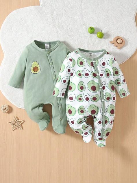 Egg Avocado, Avocado Print, Striped Bodysuit, Girls Stripes, Baby Outfits Newborn, Baby Outfits, Girls Pajamas, Baby Clothing