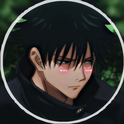 #jjk #anime #aesthetic #cute #icon #dark #pfp #blush #hdr #profile #idk #ily #megumifushiguro Megumi Blushing, Fushiguro Megumi, Cute Icon, Megumi Fushiguro, Anime Board, Aesthetic Cute, Anime Aesthetic, Green Aesthetic, Pink Aesthetic