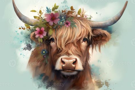 Highland Cows, Wedding People, Heart Tree, Cityscape Photos, Nature Backgrounds, Heart With Arrow, Floral Crown, Custom Illustration, Background Banner