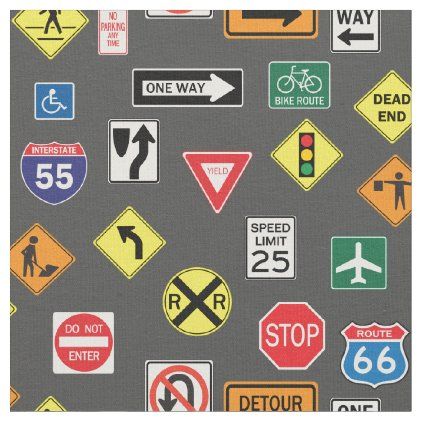 Street Signs Road Trip RV Fabric Street Signs Aesthetic Room, Road Signs Aesthetic, Jello Halloween, Road Trip Theme, Signs Traffic, Decoracion Halloween, Room Decor Boys, City Traffic, Boys Diy