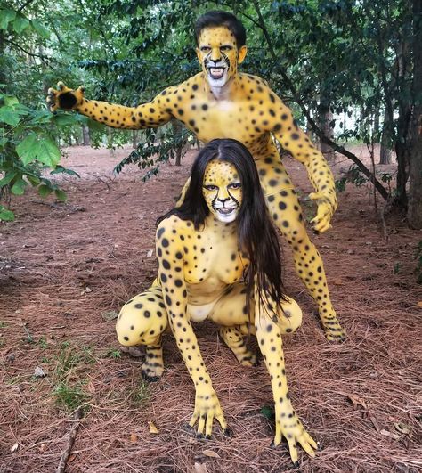 Mystique Costume, Cheetah Photos, Cosplay Cat, Animal Cosplay, Woman Costume, Couple Costumes, Dc Cosplay, Amazing Body, Cat Woman