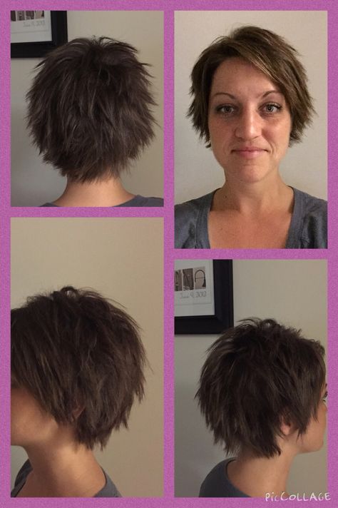 Textured, messy bob with layers #hair #choppy #womenscut Bob With Layers, Messy Bob, Sassy Haircuts, Layered Bobs, Cute Haircuts, Short Layers, Short Layered, Short Layered Haircuts, Wigs Hair