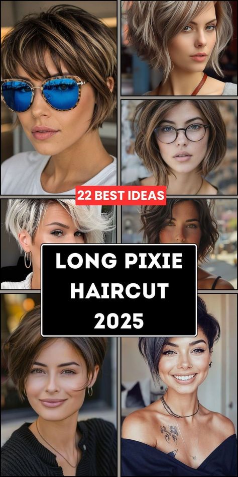 The long pixie haircut 2025 is a natural fit for fine older women and women with thick or straight hair. Add bangs, curls, or messy hair for a cute and fun mood. Inspired by Japanese and K-pop styles, this edgy and elegant hairstyle works with tapered cuts, side parts, buns, or a mullet-style updo for black women and beyond. Side And Back View Of Pixie Haircuts, Brunette Pixie Haircut Edgy, Long Hair Pixie Haircut, Long Pixie With Undercut Shaved Sides, Cool Undercuts For Women, Short Side Haircut Women, Edgy Hair For Round Faces, Undercut Bob Haircut For Thick Hair, Long Pixie Hairstyles With Bangs