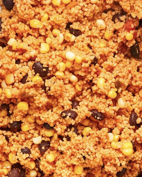 Mexican Couscous, Pearl Couscous Recipes, Grain Dishes, Couscous Recipe, Soup Starter, Patience Is A Virtue, Mexican Recipe, Couscous Recipes, Vegan Mexican