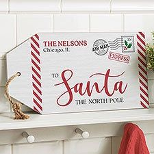 Personalization Mall, Letter To Santa, Wood Tags, Christmas Signs Wood, Christmas Wood Crafts, Christmas Charms, Christmas Wood, Xmas Crafts, Outdoor Christmas Decorations